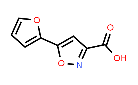 CAS No. 98434-06-1, 5-(Furan-2-yl)isoxazole-3-carboxylic acid