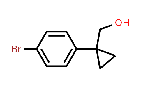 CAS No. 98480-31-0, (1-(4-Bromophenyl)cyclopropyl)methanol