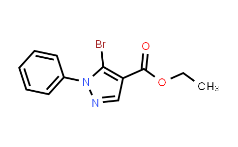CAS No. 98534-71-5, Ethyl 5-bromo-1-phenyl-1H-pyrazole-4-carboxylate