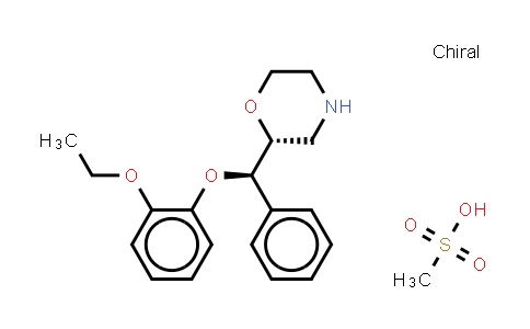 CAS No. 98769-84-7, Reboxetine (mesylate)