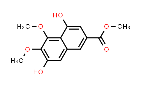 98941-60-7 | 2-Naphthalenecarboxylic acid, 4,7-dihydroxy-5,6-dimethoxy-, methyl ester