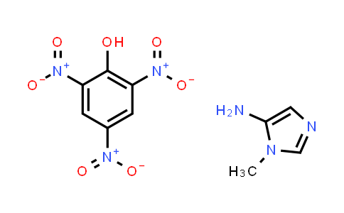 CAS No. 99058-66-9, Imidazole, 5-amino-1-methyl-, picrate