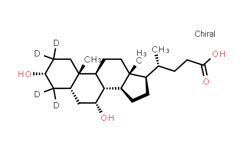 CAS No. 99102-69-9, Chenodeoxycholic Acid-d4