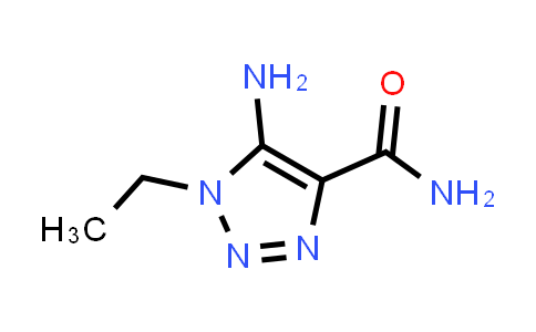 CAS No. 99420-47-0, 5-Amino-1-ethyl-1H-1,2,3-triazole-4-carboxamide
