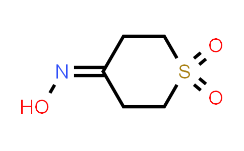 CAS No. 99586-63-7, 4-(Hydroxyimino)tetrahydro-2H-thiopyran 1,1-dioxide