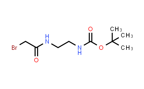 CAS No. 99616-36-1, tert-Butyl (2-(2-bromoacetamido)ethyl)carbamate