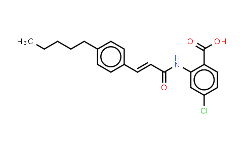 DY583771 | 99754-06-0 | 2-(对戊基桂皮酰基)胺-4-氯代苯甲酸