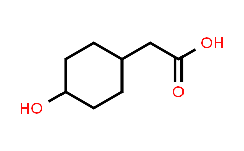 CAS No. 99799-09-4, 2-(4-Hydroxycyclohexyl)acetic acid