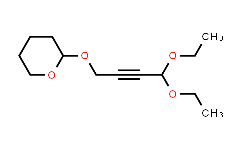CAS No. 99805-29-5, 2-[(4,4-Diethoxy-2-butyn-1-yl)oxy]tetrahydro-2H-pyran