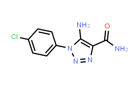 CAS No. 99846-90-9, 5-Amino-1-(4-chlorophenyl)-1H-1,2,3-triazole-4-carboxamide