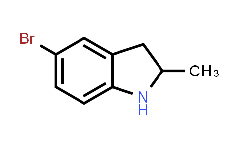 CAS No. 99847-70-8, 5-Bromo-2-methyl-2,3-dihydro-1H-indole