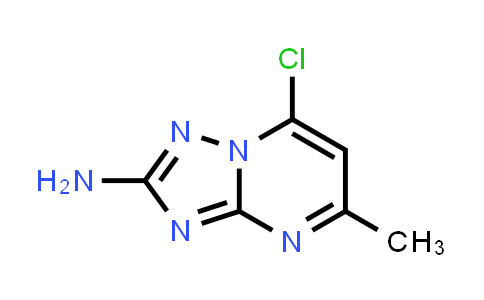 CAS No. 99951-68-5, 7-Chloro-5-methyl-[1,2,4]triazolo[1,5-a]pyrimidin-2-amine