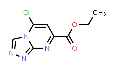 CAS No. 99951-90-3, Ethyl 5-chloro[1,2,4]triazolo[4,3-a]pyrimidine-7-carboxylate