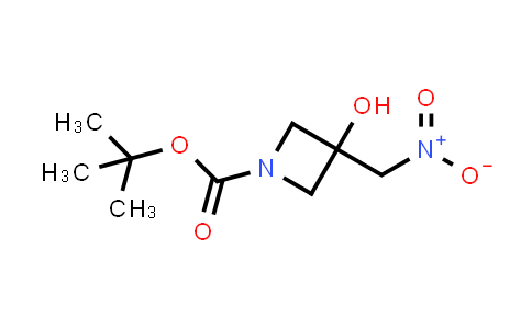 CAS No. 1008526-70-2, tert-butyl 3-hydroxy-3-(nitromethyl)azetidine-1-carboxylate