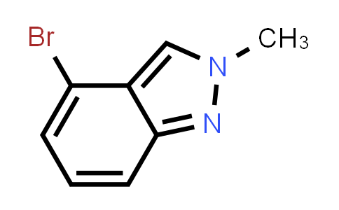 CAS No. 590417-93-9, 4-bromo-2-methyl-2H-indazole