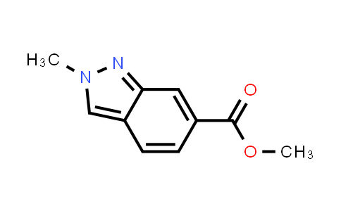 CAS No. 1071433-01-6, methyl 2-methyl-2H-indazole-6-carboxylate