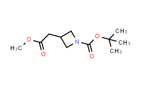 CAS No. 497160-14-2, tert-butyl 3-(2-methoxy-2-oxoethyl)azetidine-1-carboxylate