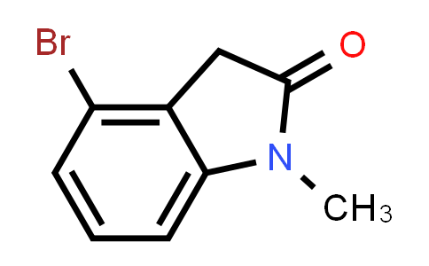 CAS No. 884855-68-9, 4-bromo-1-methyl-2,3-dihydro-1H-indol-2-one