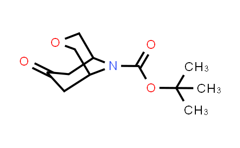 CAS No. 280761-97-9, tert-butyl 7-oxo-3-oxa-9-azabicyclo[3.3.1]nonane-9-carboxylate