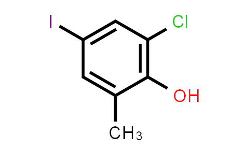 CAS No. 1630906-44-3, 2-chloro-4-iodo-6-methylphenol