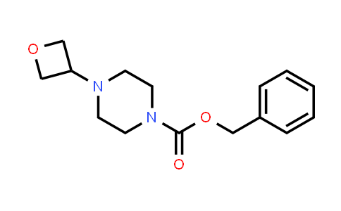 CAS No. 1254115-22-4, benzyl 4-(oxetan-3-yl)piperazine-1-carboxylate