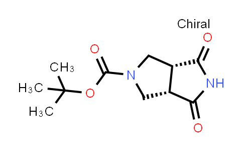 CAS No. 1251003-99-2, racemic cis-4,6-dioxo- hexahydro-pyrrolo[3,4-c]pyrrole-2-carboxylic acid tert-butyl ester
