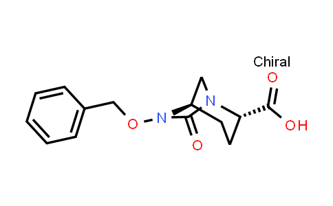 CAS No. 1174020-25-7, (2S,5R)-6-(benzyloxy)-7-oxo-1,6-diazabicyclo[3.2.1]octane-2-carboxylic acid