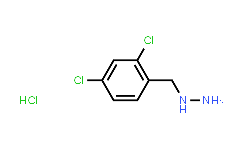 CAS No. 879645-40-6, [(2,4-dichlorophenyl)methyl]hydrazine hydrochloride