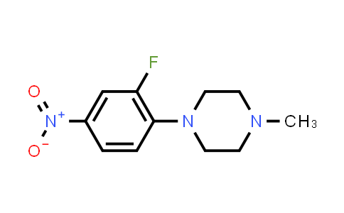 CAS No. 221198-29-4, 1-(2-fluoro-4-nitrophenyl)-4-methylpiperazine