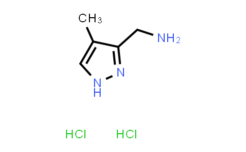 CAS No. 2173991-88-1, 1-(4-methyl-1H-pyrazol-3-yl)methanamine dihydrochloride