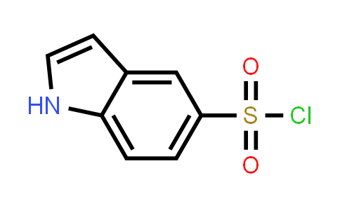 CAS No. 1094209-33-2, 1H‐indole‐5‐sulfonyl chloride