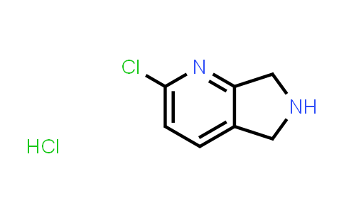 CAS No. 1841081-37-5, 2-chloro-5H,6H,7H-pyrrolo[3,4-b]pyridine hydrochloride
