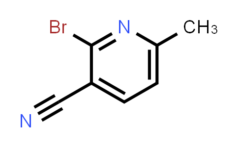 CAS No. 155265-57-9, 2-bromo-6-methylpyridine-3-carbonitrile