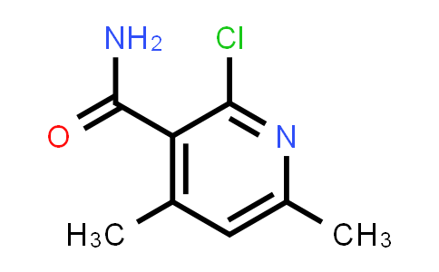 CAS No. 140413-44-1, 2-chloro-4,6-dimethylpyridine-3-carboxamide
