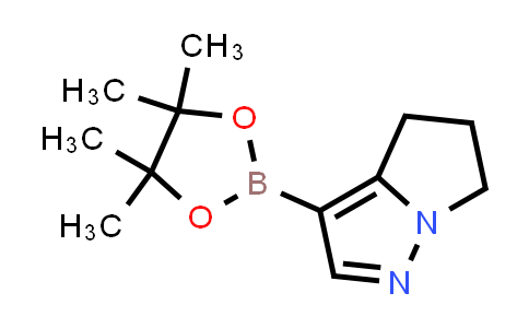 CAS No. 1314138-13-0, 3-(4,4,5,5-四甲基-1,3,2-二氧杂硼杂环戊烷-2-基)-5,6-二氢-4H-吡咯并(1,2-B)吡唑