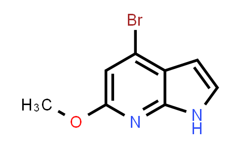 CAS No. 1190310-00-9, 4-bromo-6-methoxy-1H-pyrrolo[2,3-b]pyridine
