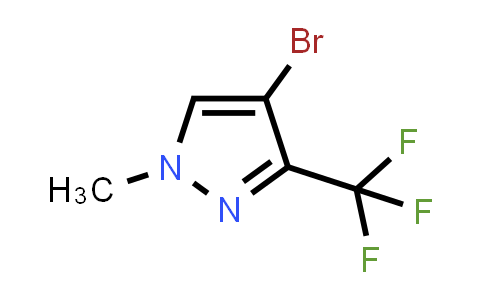 CAS No. 497832-99-2, 4-bromo-1-methyl-3-(trifluoromethyl)-1H-pyrazole