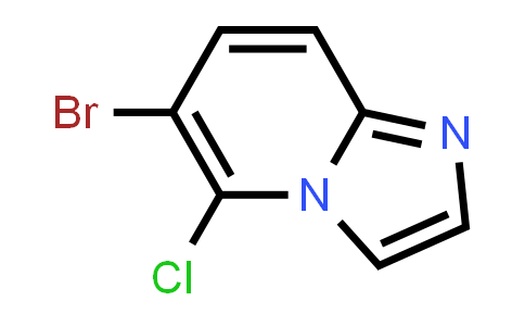 CAS No. 1352898-81-7, 6-bromo-5-chloroimidazo[1,2-a]pyridine
