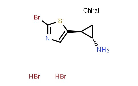 CAS No. 2173052-92-9, (1S,2S)-rel-2-(2-bromo-1,3-thiazol-5-yl)cyclopropan-1-amine dihydrobromide