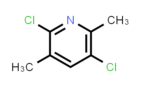 CAS No. 125014-98-4, 2,5-dichloro-3,6-dimethylpyridine