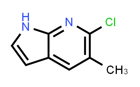 CAS No. 1380160-28-0, 6-chloro-5-methyl-1H-pyrrolo[2,3-b]pyridine