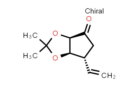 CAS No. 698999-19-8, (3aR,6R,6aR)-6-ethenyl-2,2-dimethyl-hexahydrocyclopenta[d][1,3]dioxol-4-one