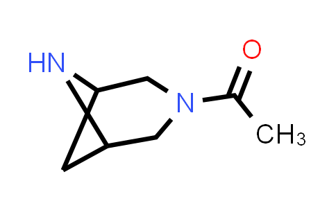 CAS No. 1310717-00-0, 1-{3,6-diazabicyclo[3.1.1]heptan-3-yl}ethan-1-one
