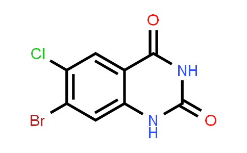 CAS No. 1951439-31-8, 2,4(1H,3H)-Quinazolinedione, 6-chloro-7-bromo-