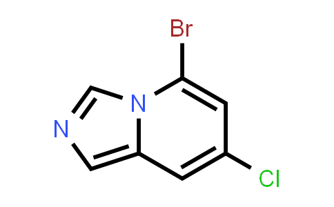 CAS No. 1427424-93-8, 5-bromo-7-chloroimidazo[1,5-a]pyridine