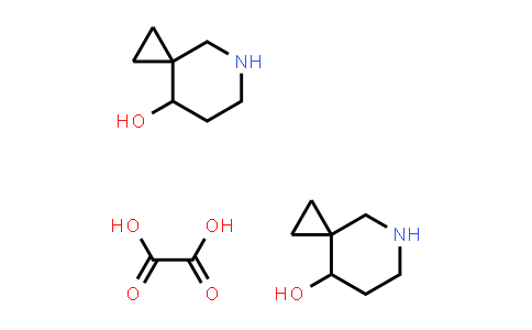 CAS No. 2173093-13-3, bis(5-azaspiro[2.5]octan-8-ol); oxalic acid