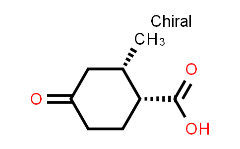 CAS No. 73831-00-2, cis-2-methyl-4-oxocyclohexane-1-carboxylic acid