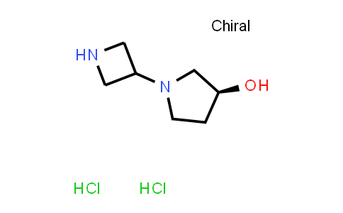 CAS No. 1523530-28-0, (3S)-1-(azetidin-3-yl)pyrrolidin-3-ol dihydrochloride