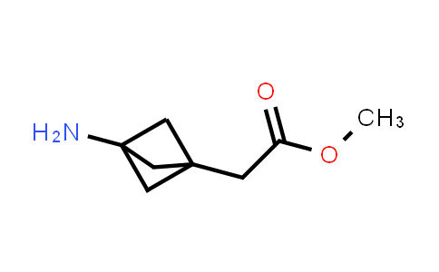 CAS No. 1995848-10-6, methyl 2-{3-aminobicyclo[1.1.1]pentan-1-yl}acetate
