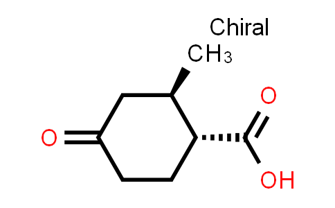 CAS No. 73831-40-0, trans-2-methyl-4-oxocyclohexane-1-carboxylic acid